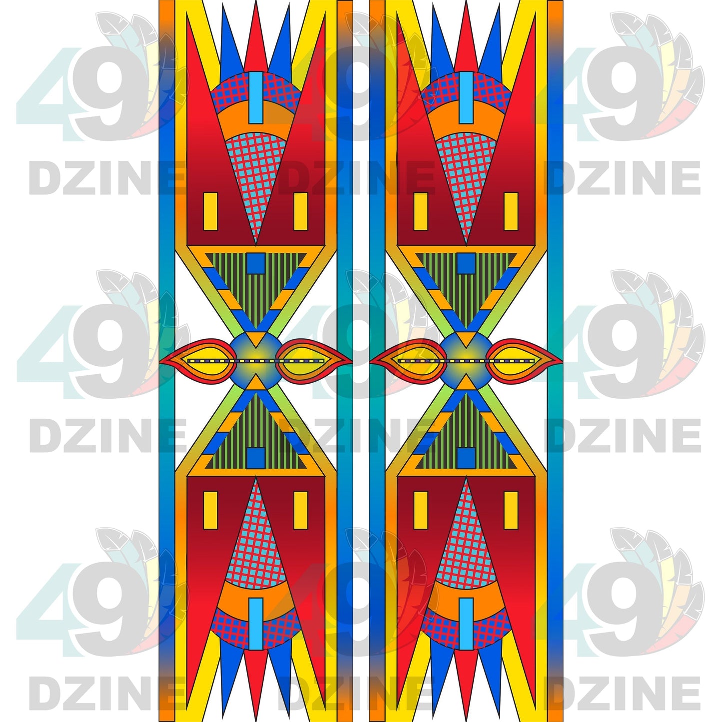 Fancy Dancer 18 Geometric