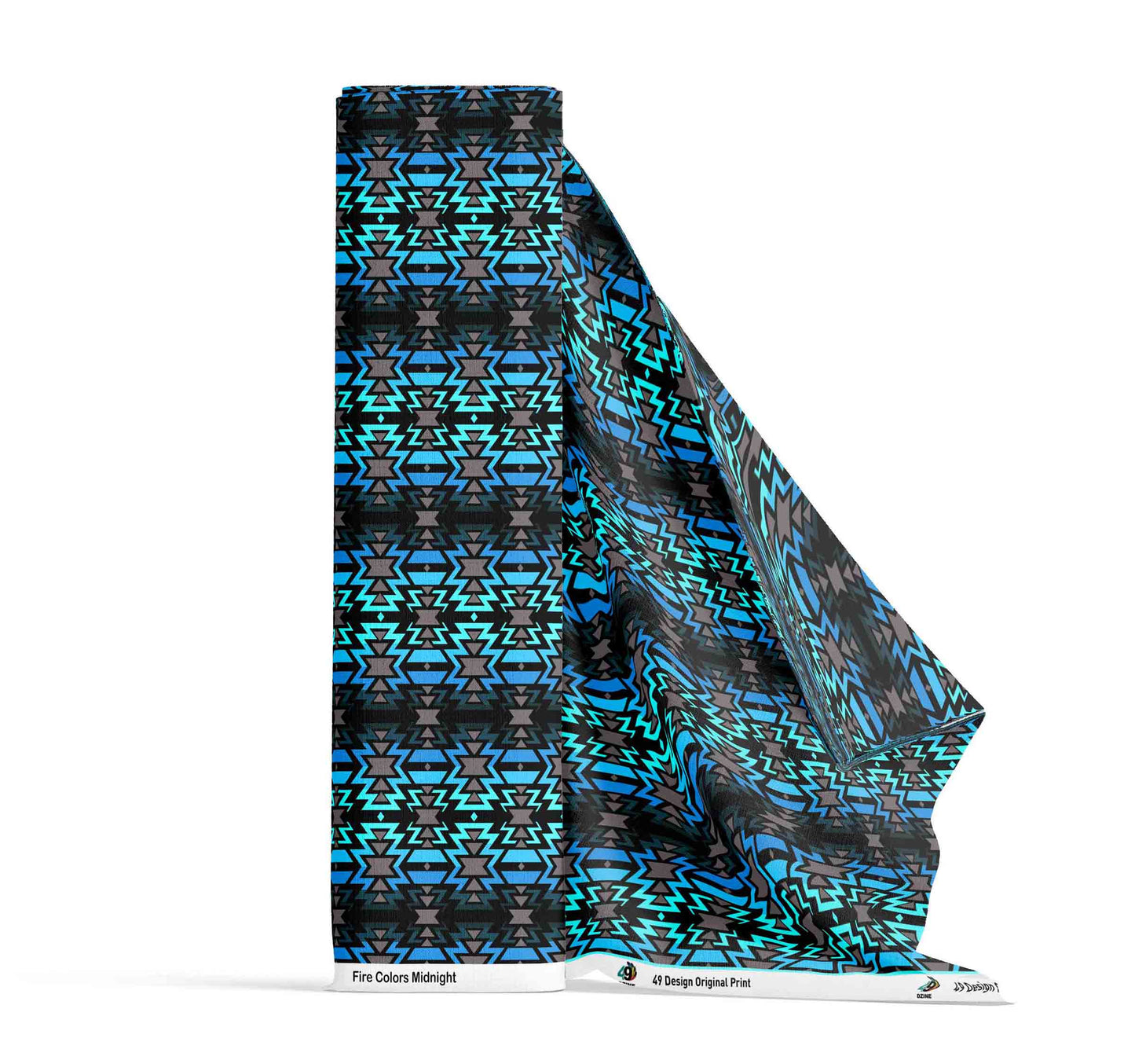 Fire Colors Midnight Fabric