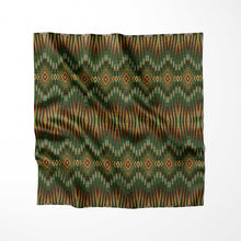 Load image into Gallery viewer, Fire Feather Green Fabric
