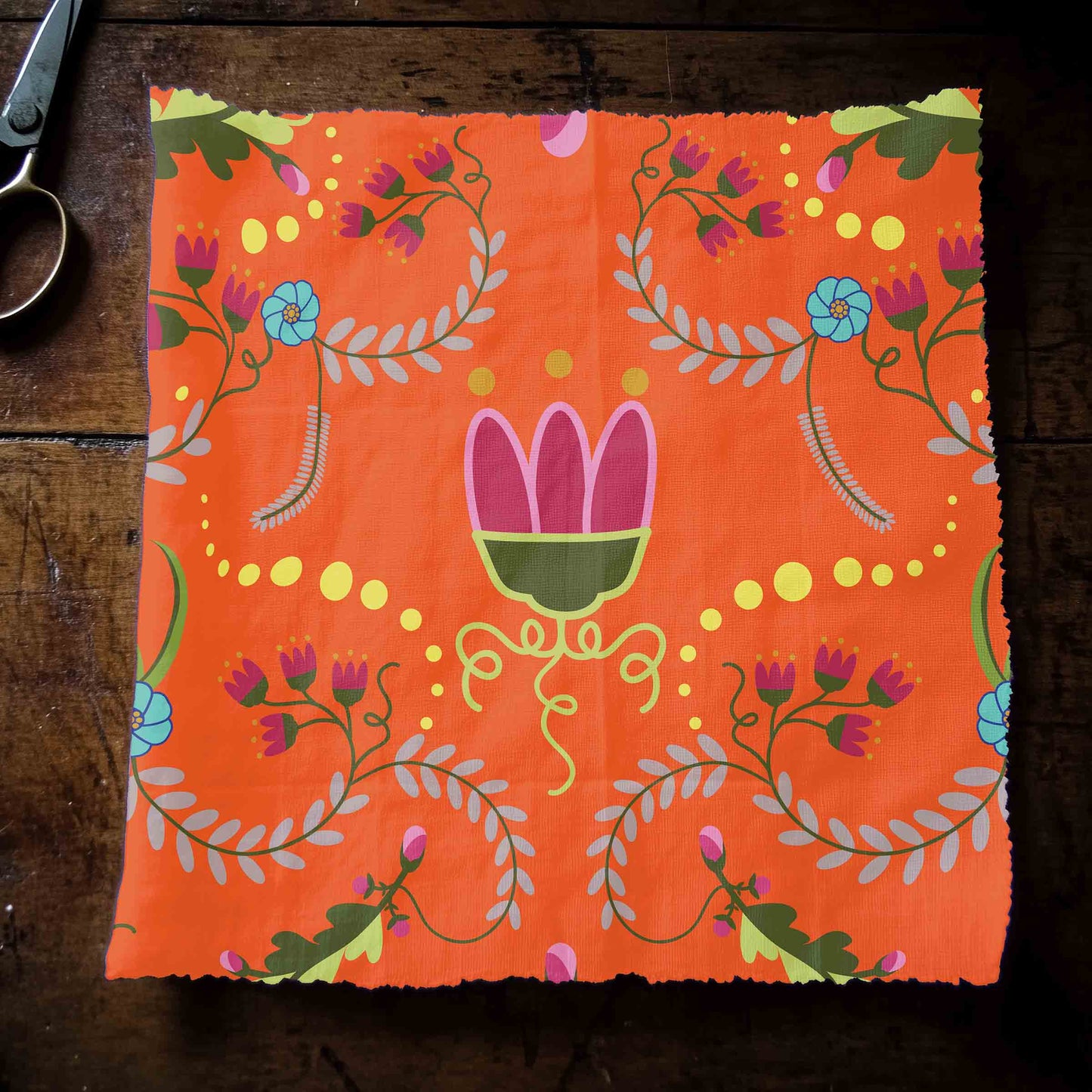 First Bloom Carrots Fabric
