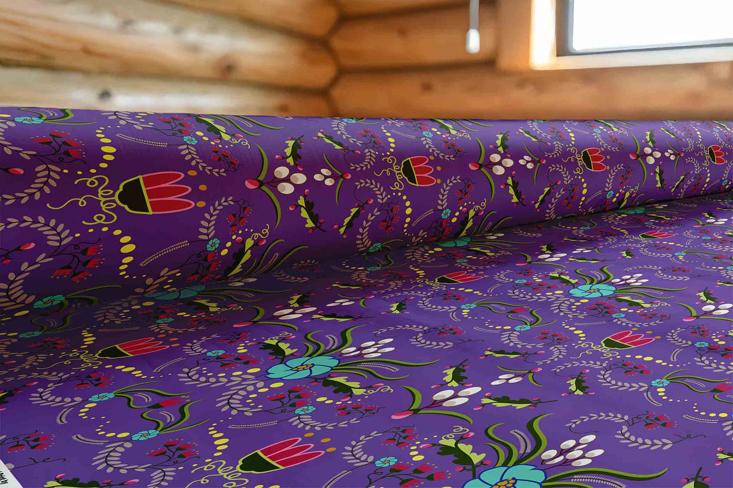 First Bloom Royal Fabric