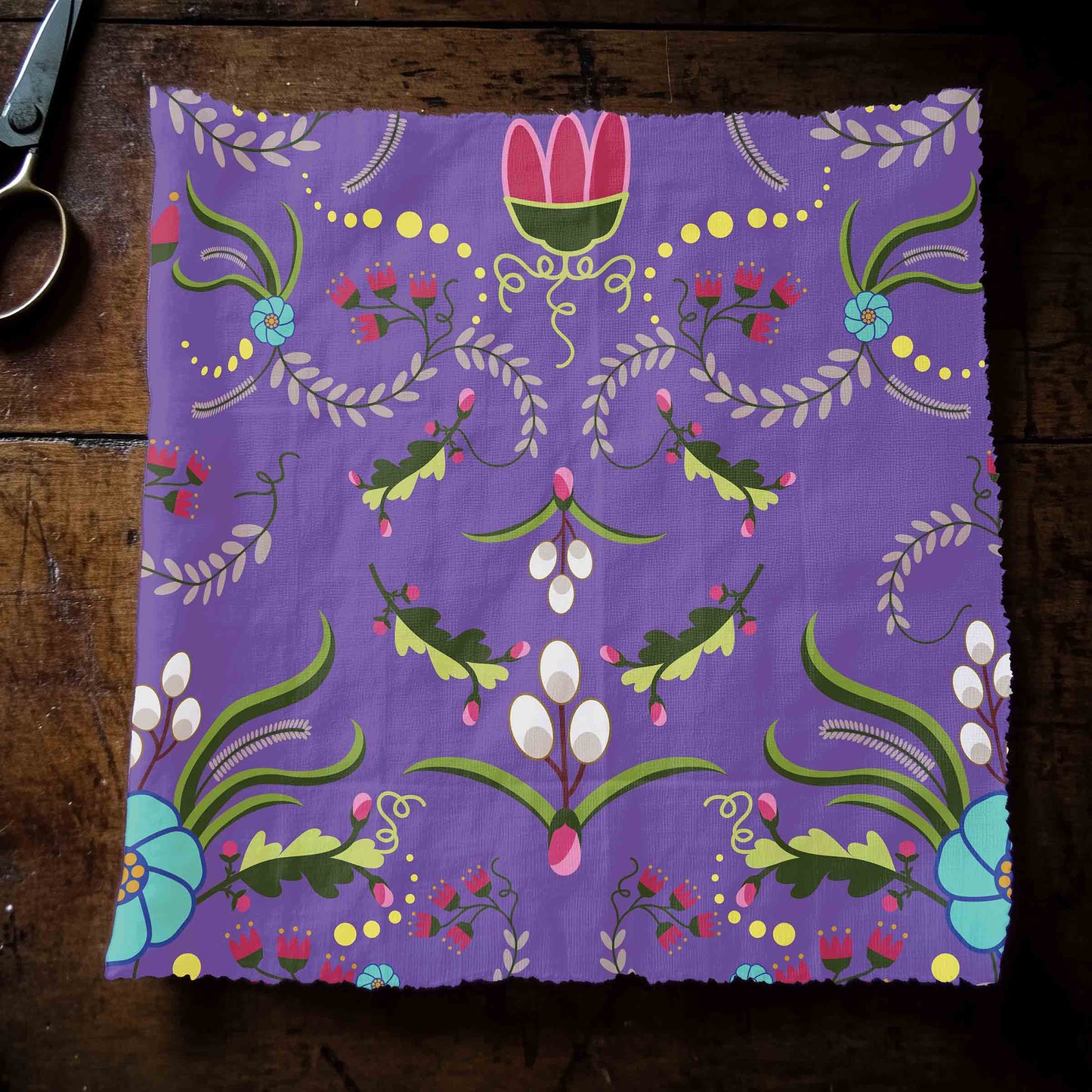 First Bloom Royal Fabric