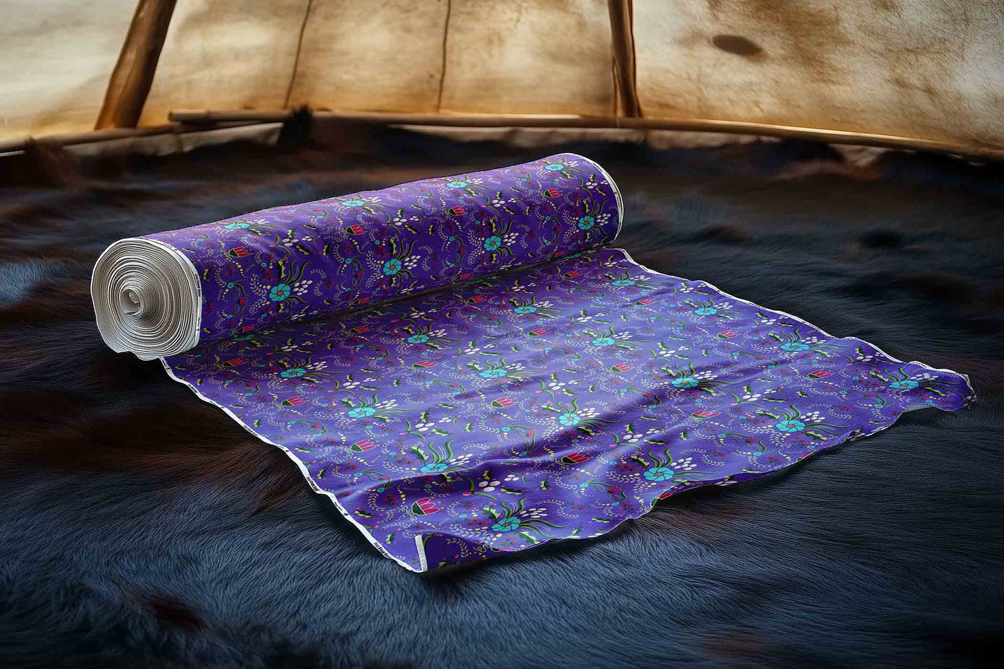 First Bloom Royal Fabric
