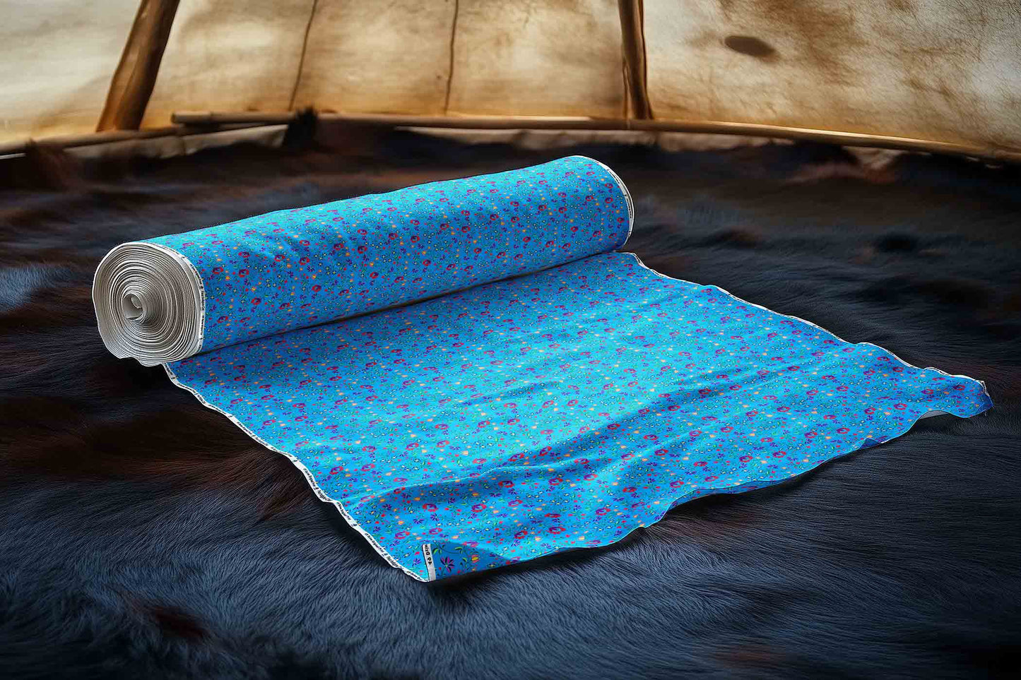 Fleur Indigine Ciel Fabric