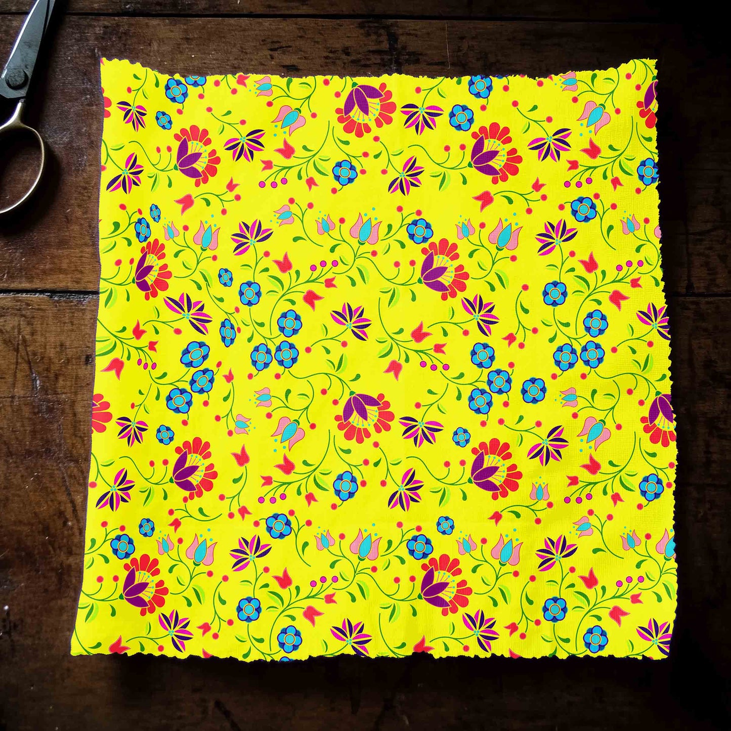 Fleur Indigine Mais Fabric