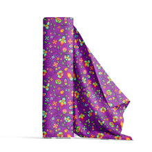 Load image into Gallery viewer, Floral Bounty Purple Fabric
