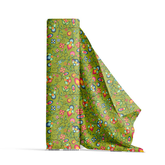 Floral Bounty Sweetgrass Fabric