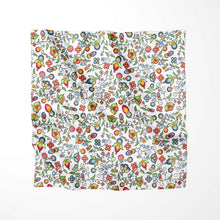 Load image into Gallery viewer, Floral Bounty White Fabric
