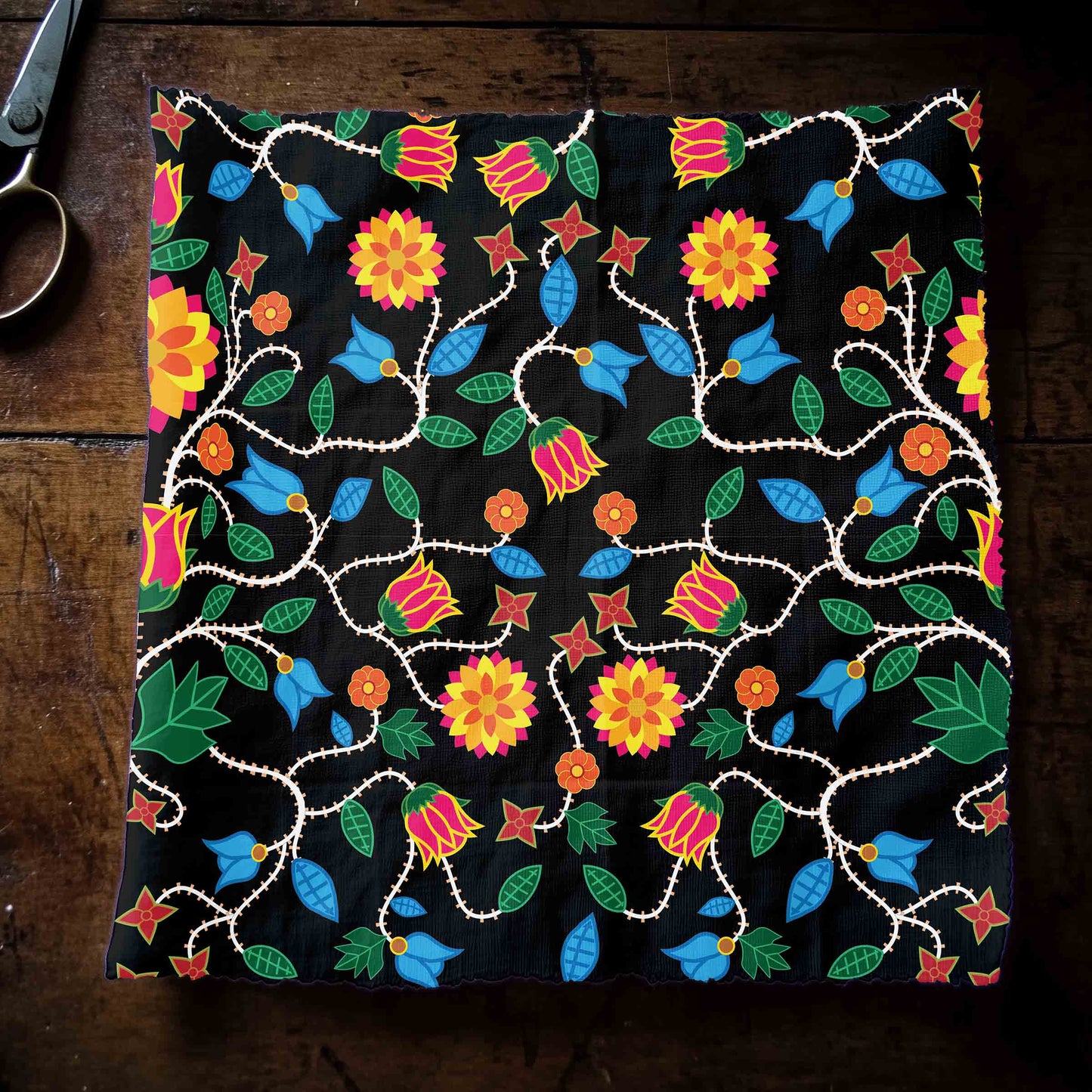 Floral Damask 02 Fabric