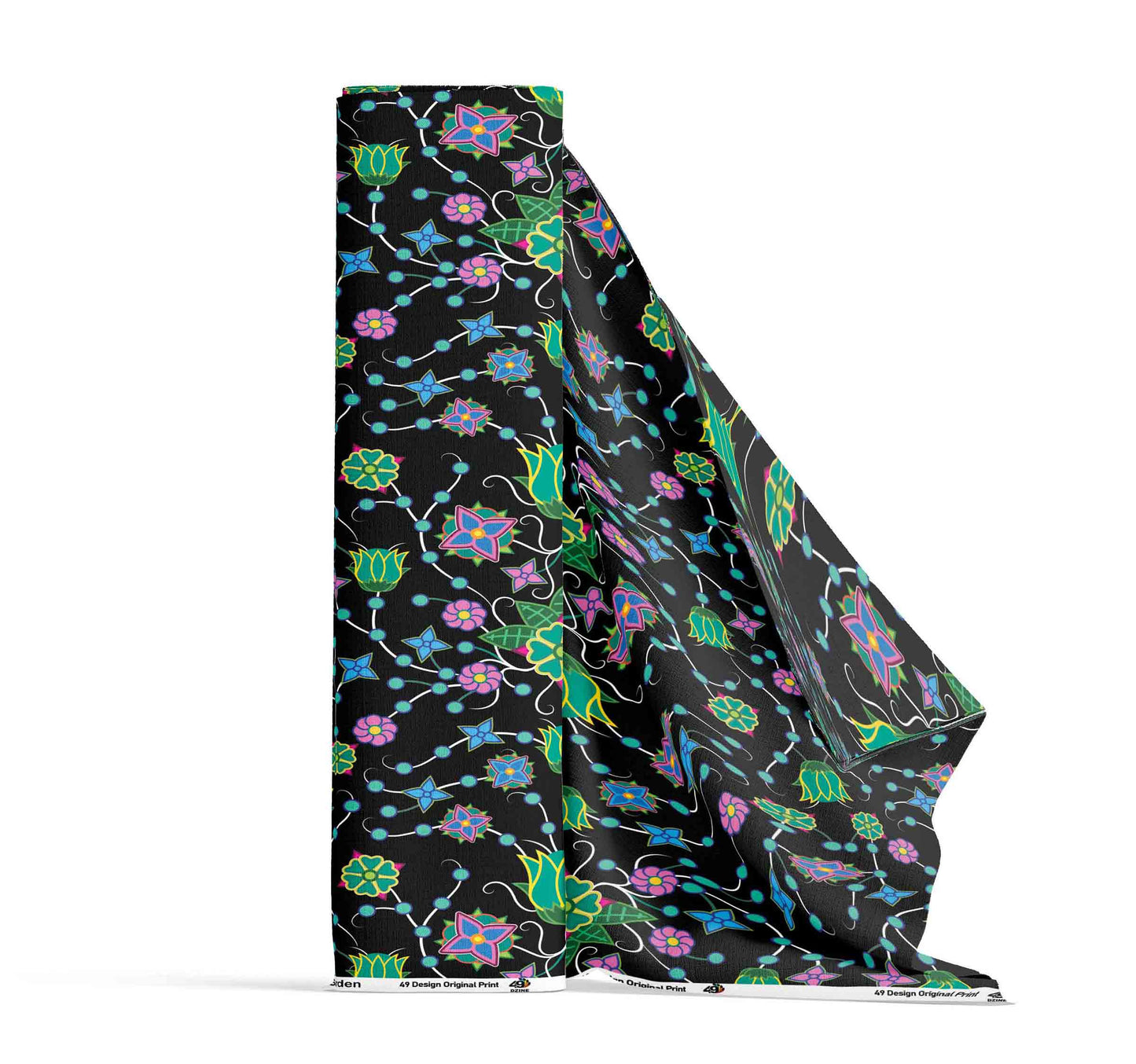 Floral Damask Garden Fabric