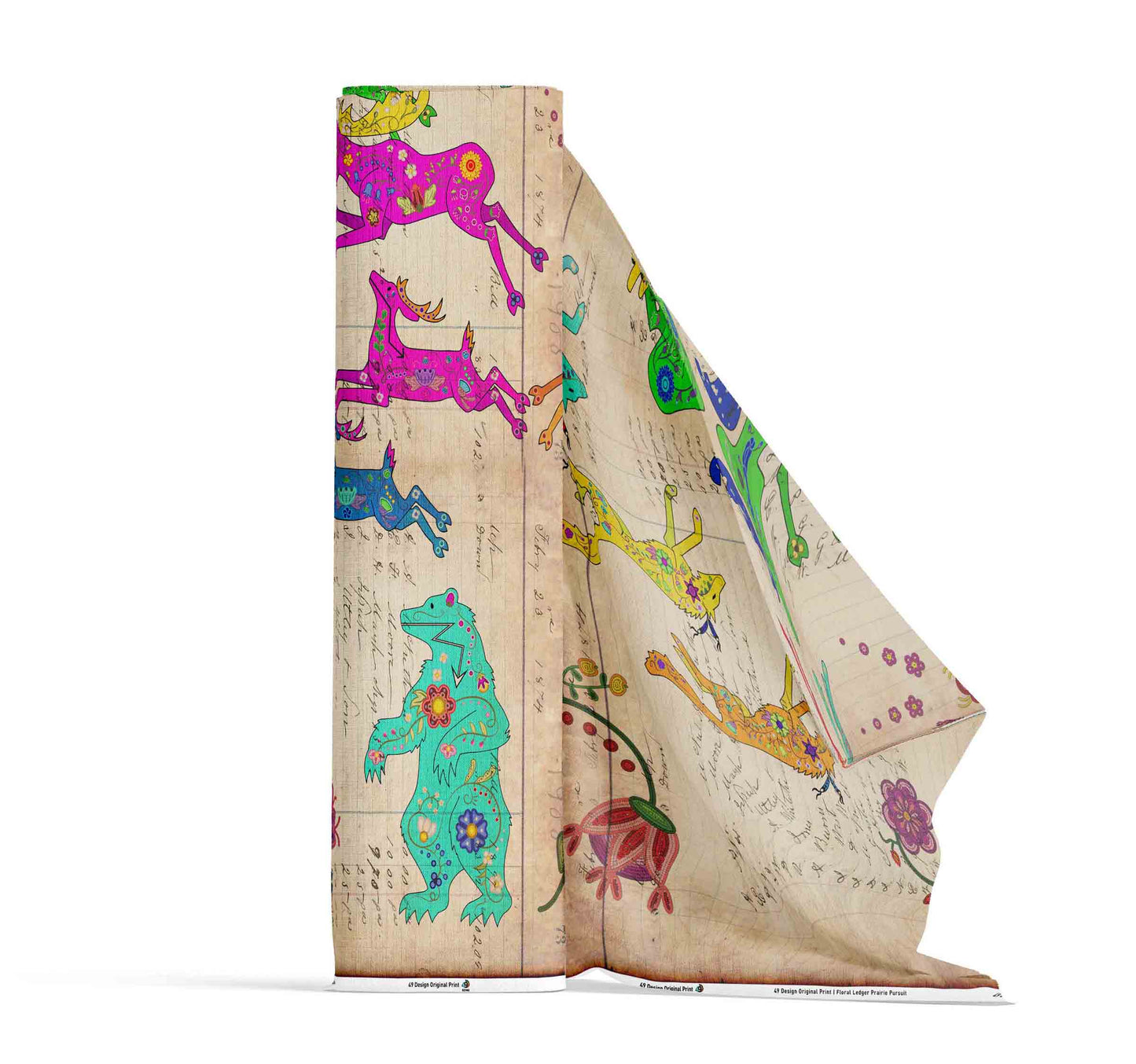 Floral Ledger Prairie Pursuit Fabric