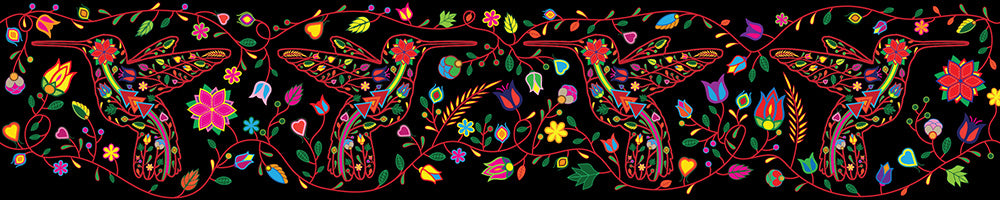 Floral Animals Printed Ribbon Bundle
