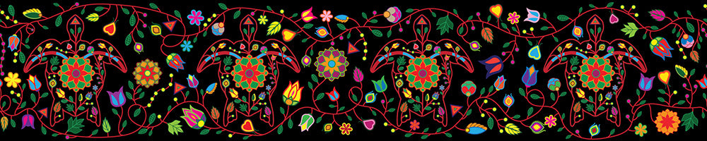 Floral Animals Printed Ribbon Bundle
