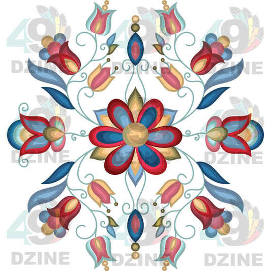 Frozen Petal Cascade