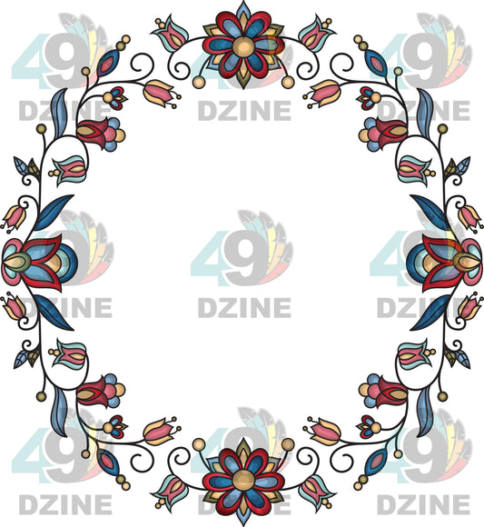 Frozen Petal Cascade Hat