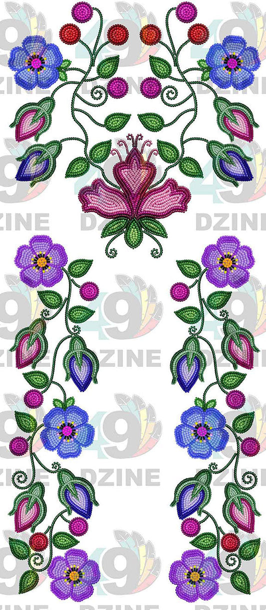Garden Halo Beadwork Style Set