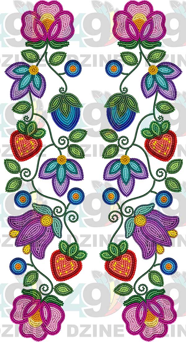 Garden Rhythm Beadwork Style