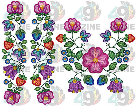 Garden Rhythm Beadwork Style Set
