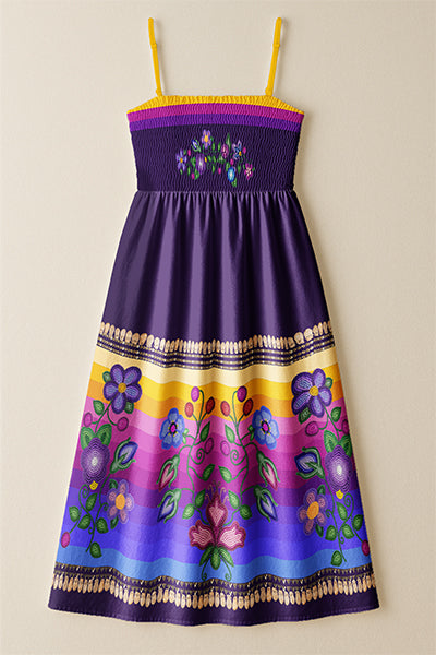 Garden Halo Smock Top Dress