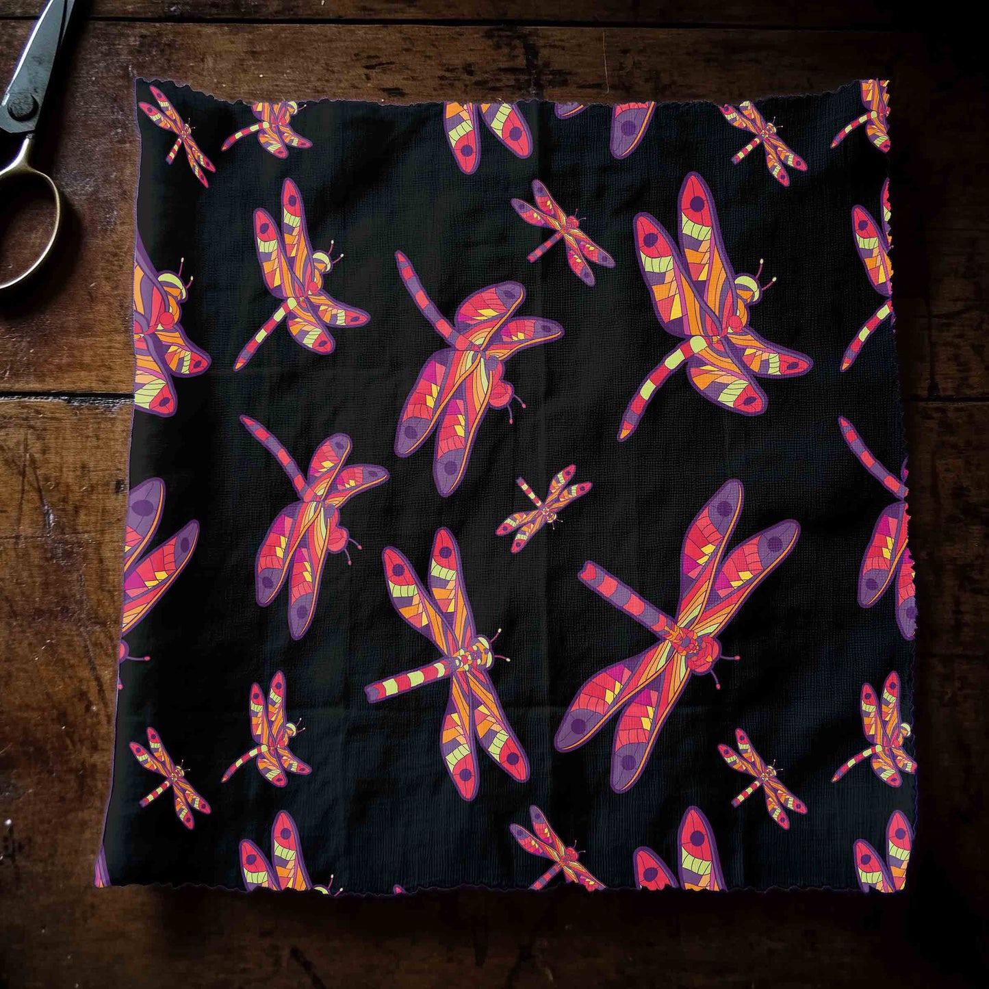 Gathering Noir Fabric