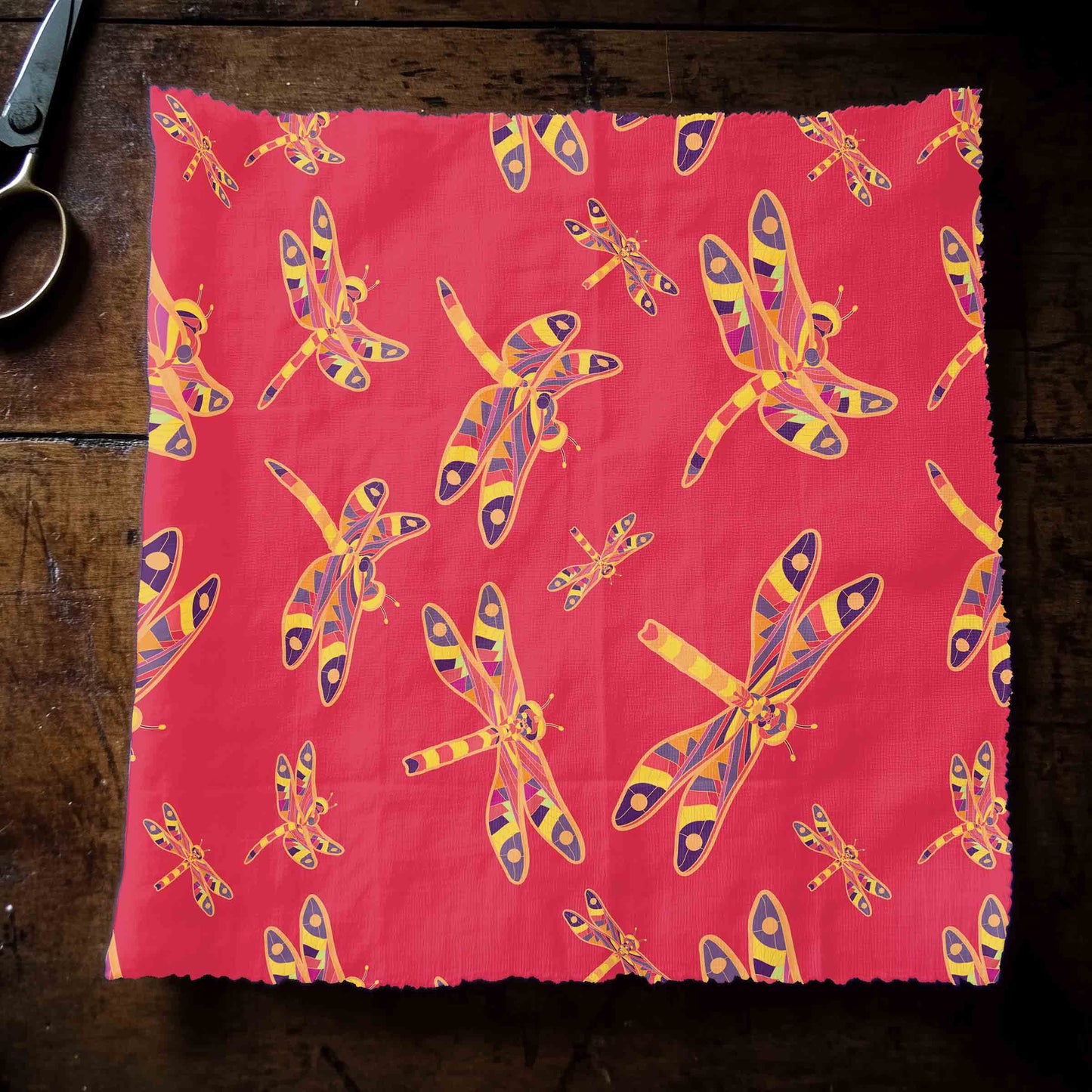 Gathering Rouge Fabric