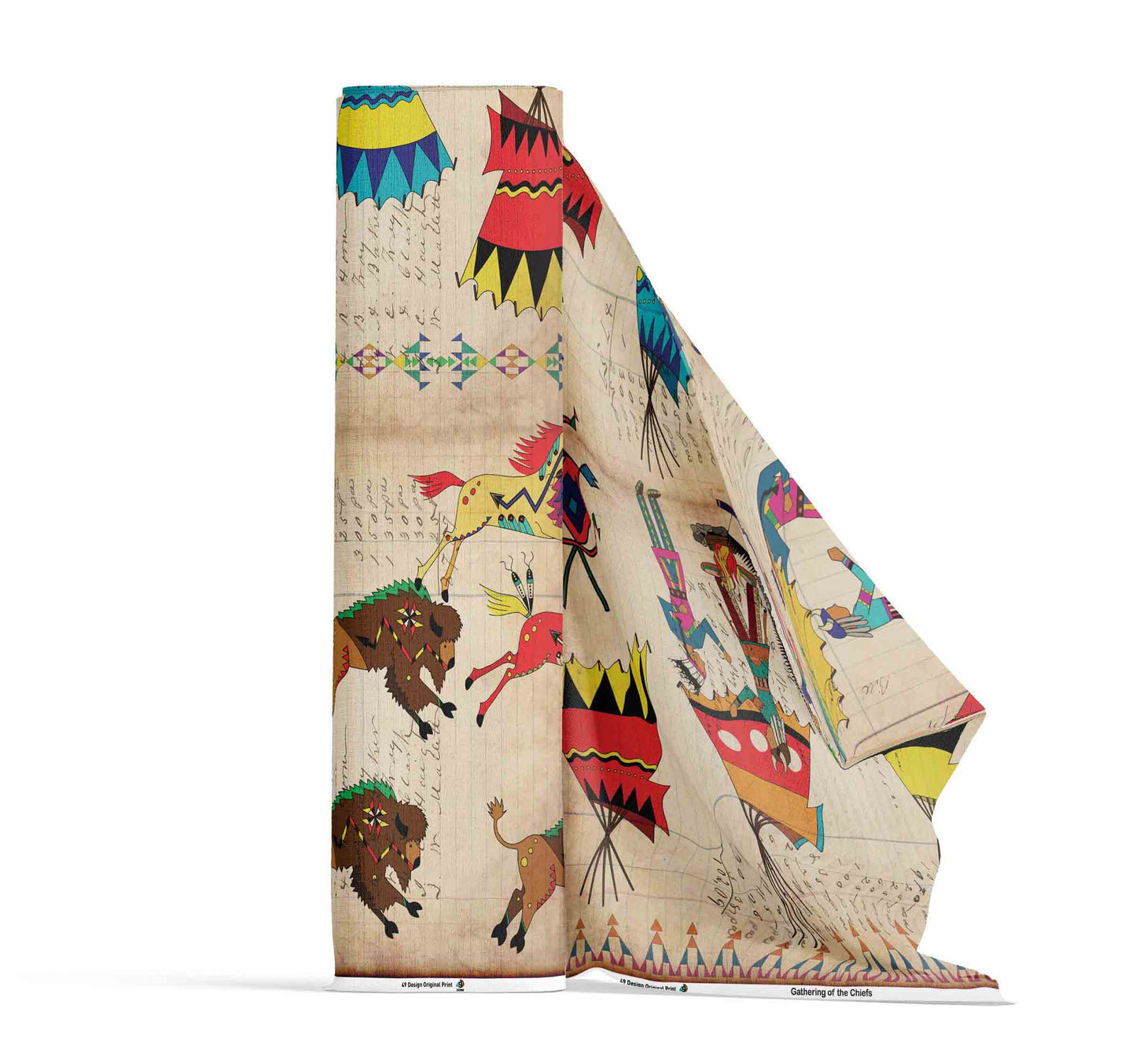 The Gathering of The Chiefs Fabric