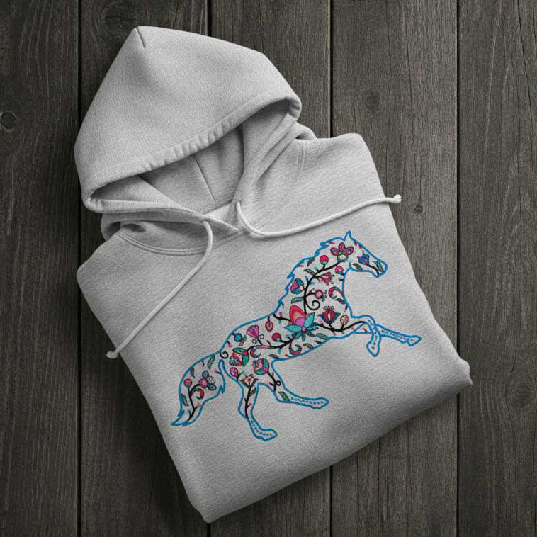 Horse Floral Animals 02-M Various Sizes