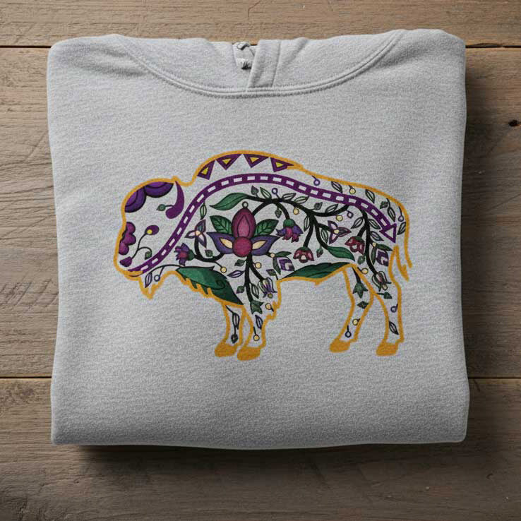 Buffalo Floral Motif 1-M Various Sizes