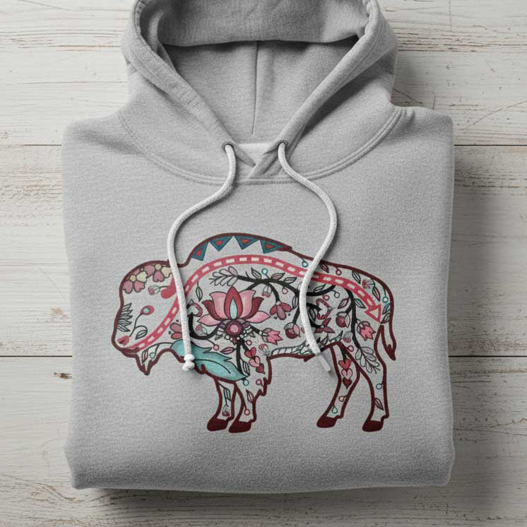 Buffalo Floral Motif 2-M Various Sizes