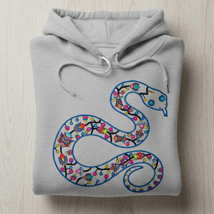 Floral Snake Motif