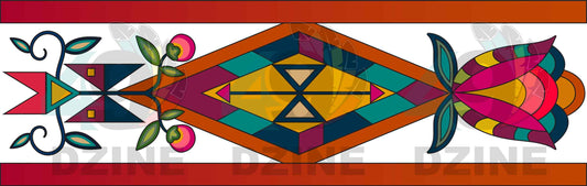 Spirit Journey Geometric Element 16 Transfer (Various Sizes)