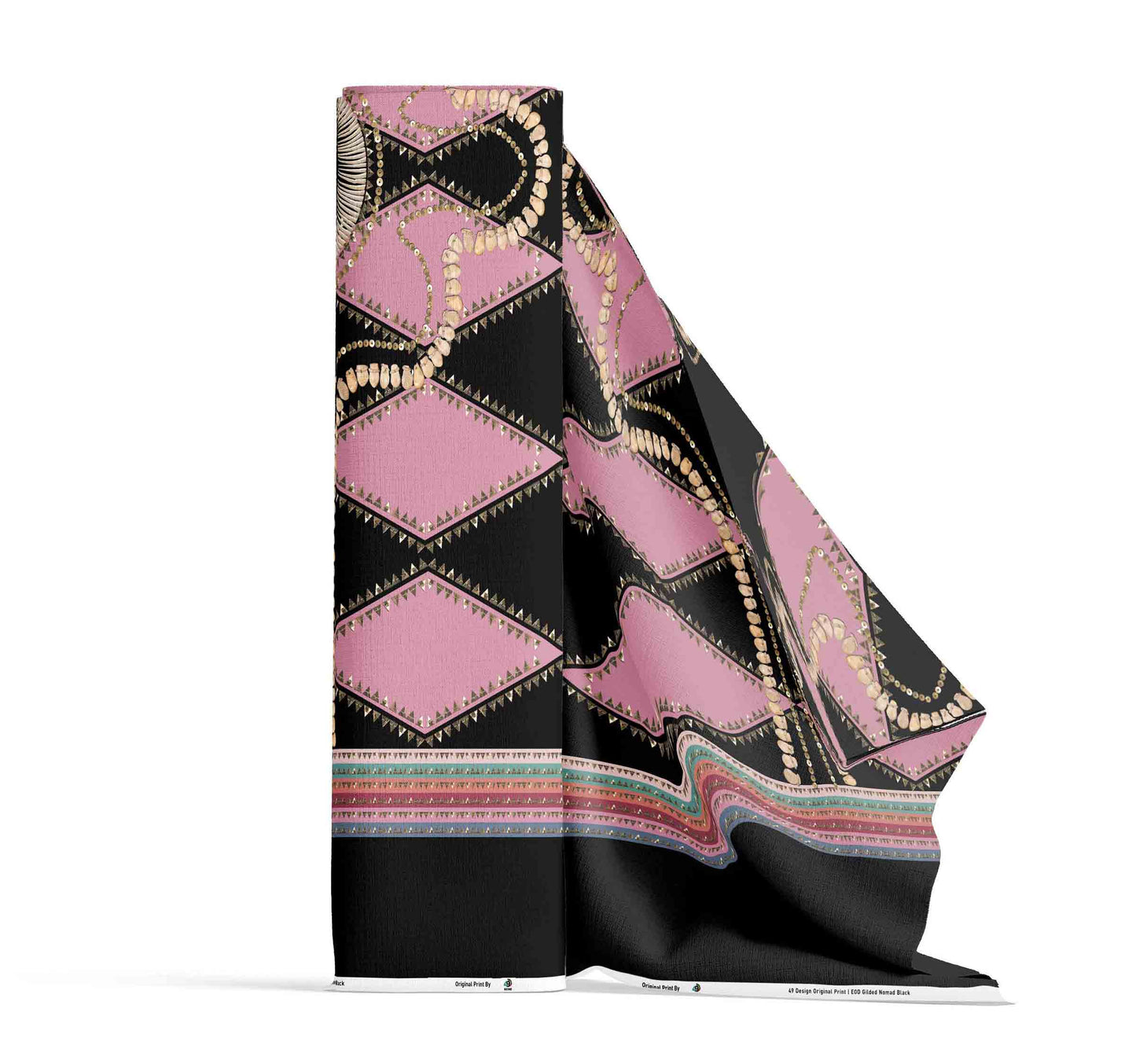 Gilded Nomad Black Fabric