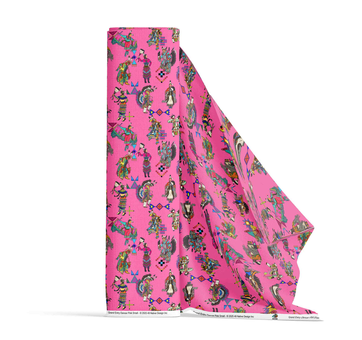 Grand Entry Dancer Pink Small Fabric