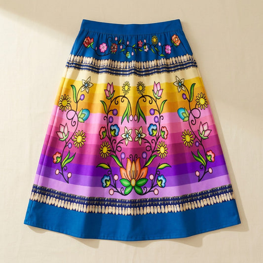 Grandmother's Legacy Midi Skirt
