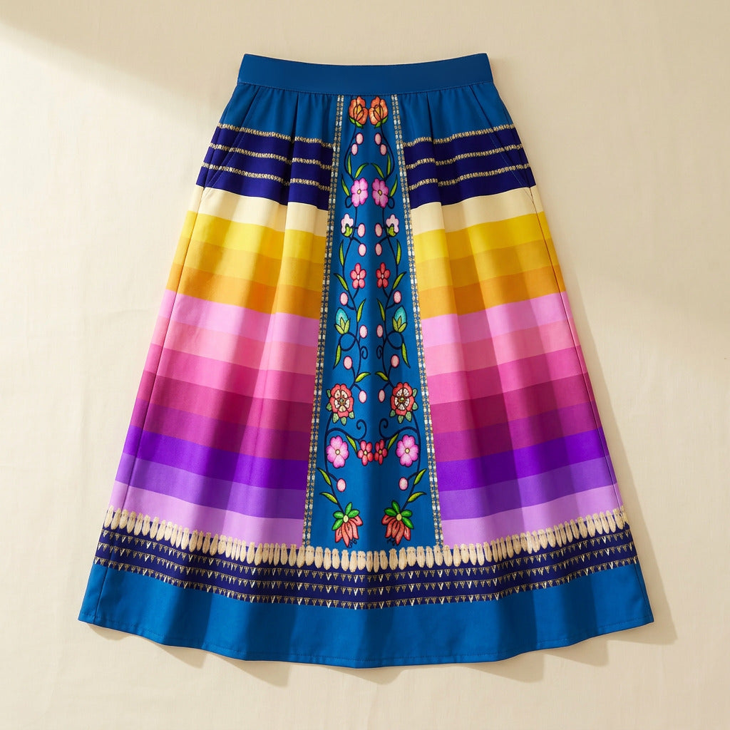 Grandmother's Legacy Midi Skirt