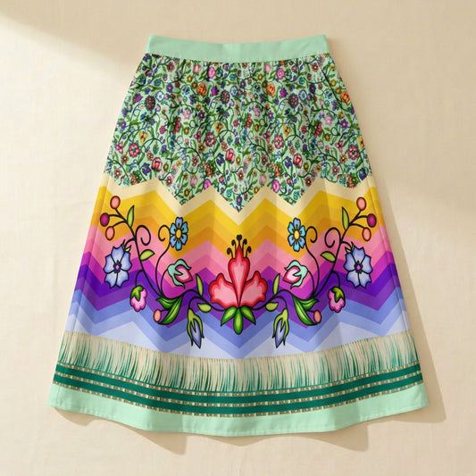 Grandmother Legacy Mint 3 Midi Skirt