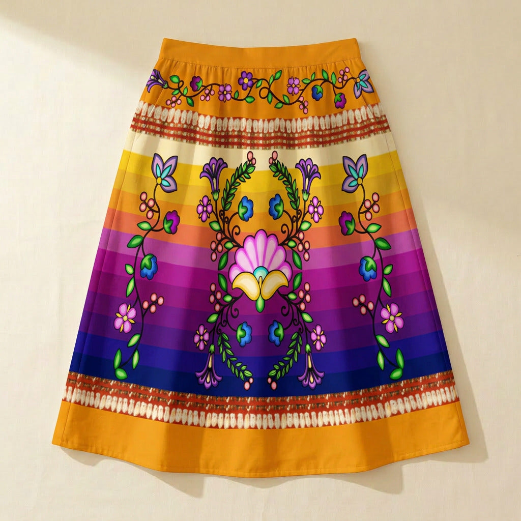 Grandmother's Legacy Midi Skirt