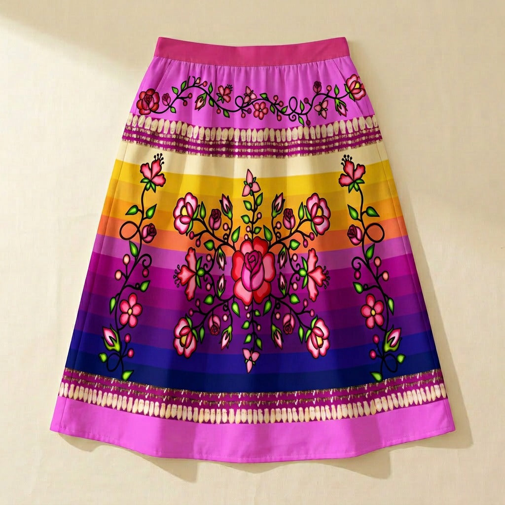 Grandmother's Legacy Midi Skirt