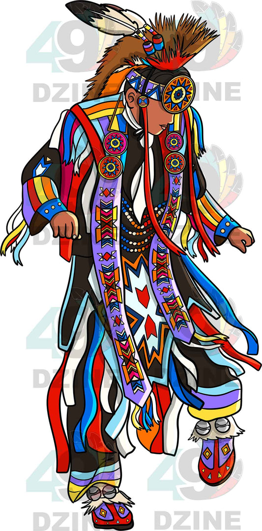 Grass Dancer Men 3 Transfer (Various Sizes)