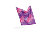 Load image into Gallery viewer, Animal Ancestors Aurora Gases Pink and Purple Fabric
