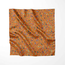 Load image into Gallery viewer, Heartbeat Petals Orange Fabric
