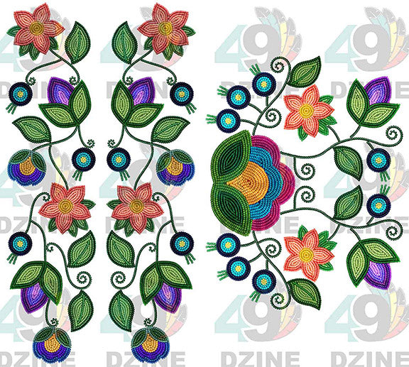 Heritage Harmony Beadwork Style