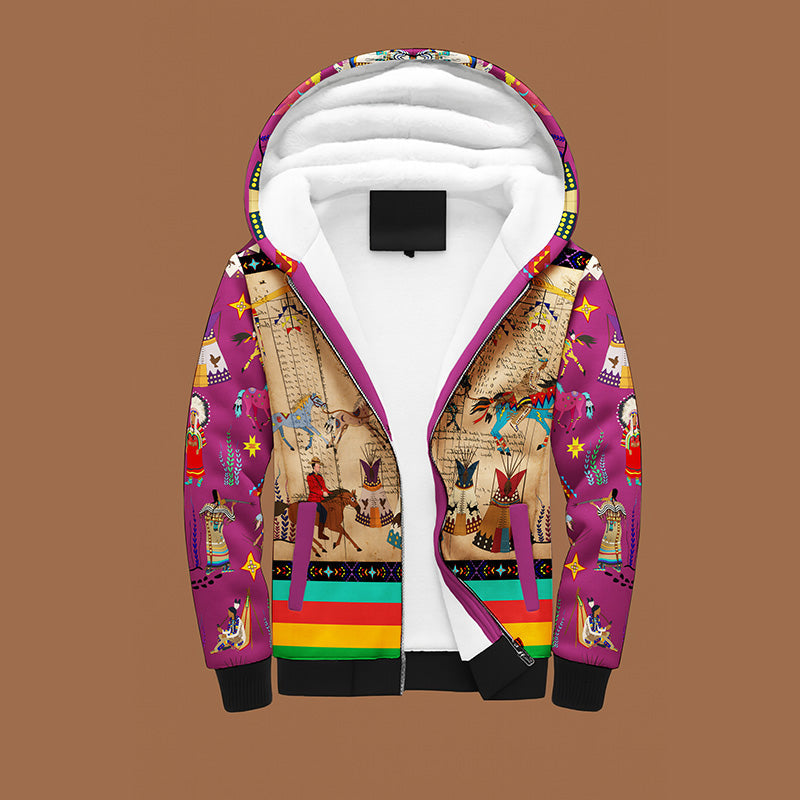 Horse Raid Sherpa Hoodie