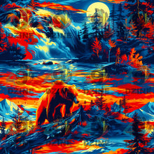 Load image into Gallery viewer, Hungry Bear Fabric
