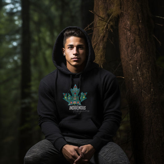 Home and Indigenous Land 49Dzine Novelty Hoodie