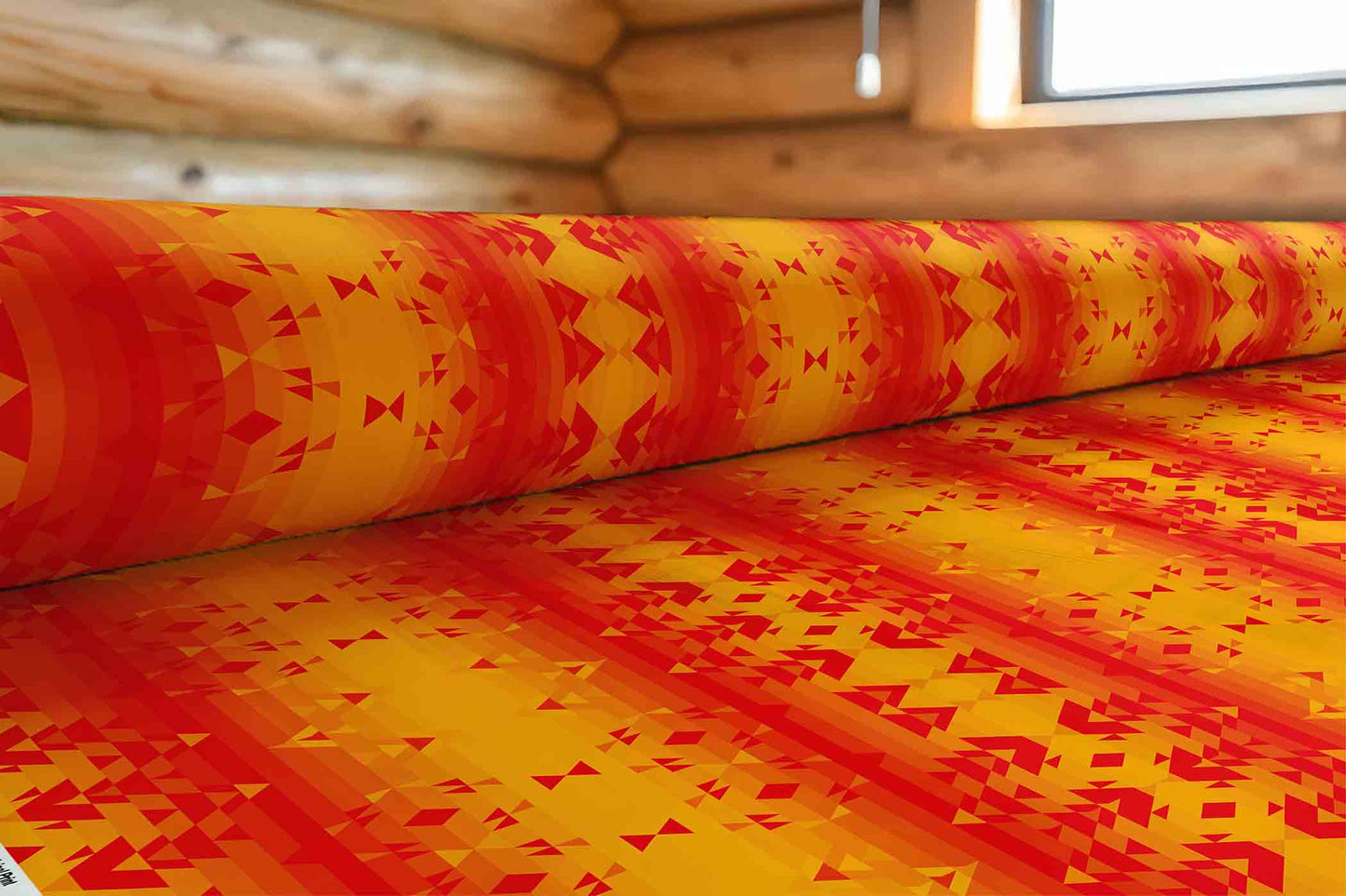 Inspire Orange Fabric