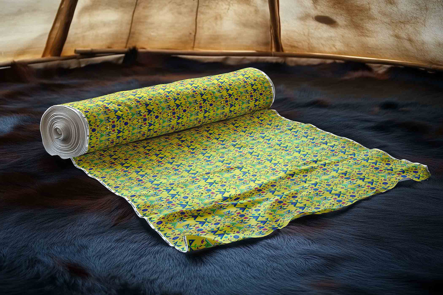 Itaopi Yellow Fabric