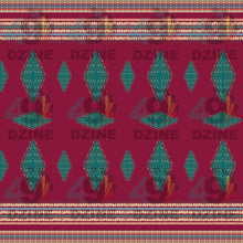 Load image into Gallery viewer, Ivory Serenade Maroon Fabric
