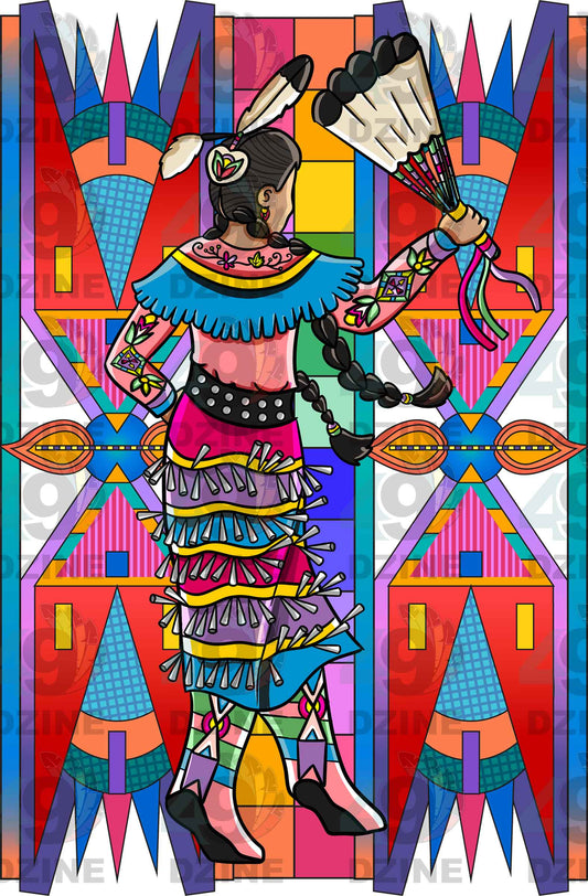 Jingle Dancer With Background