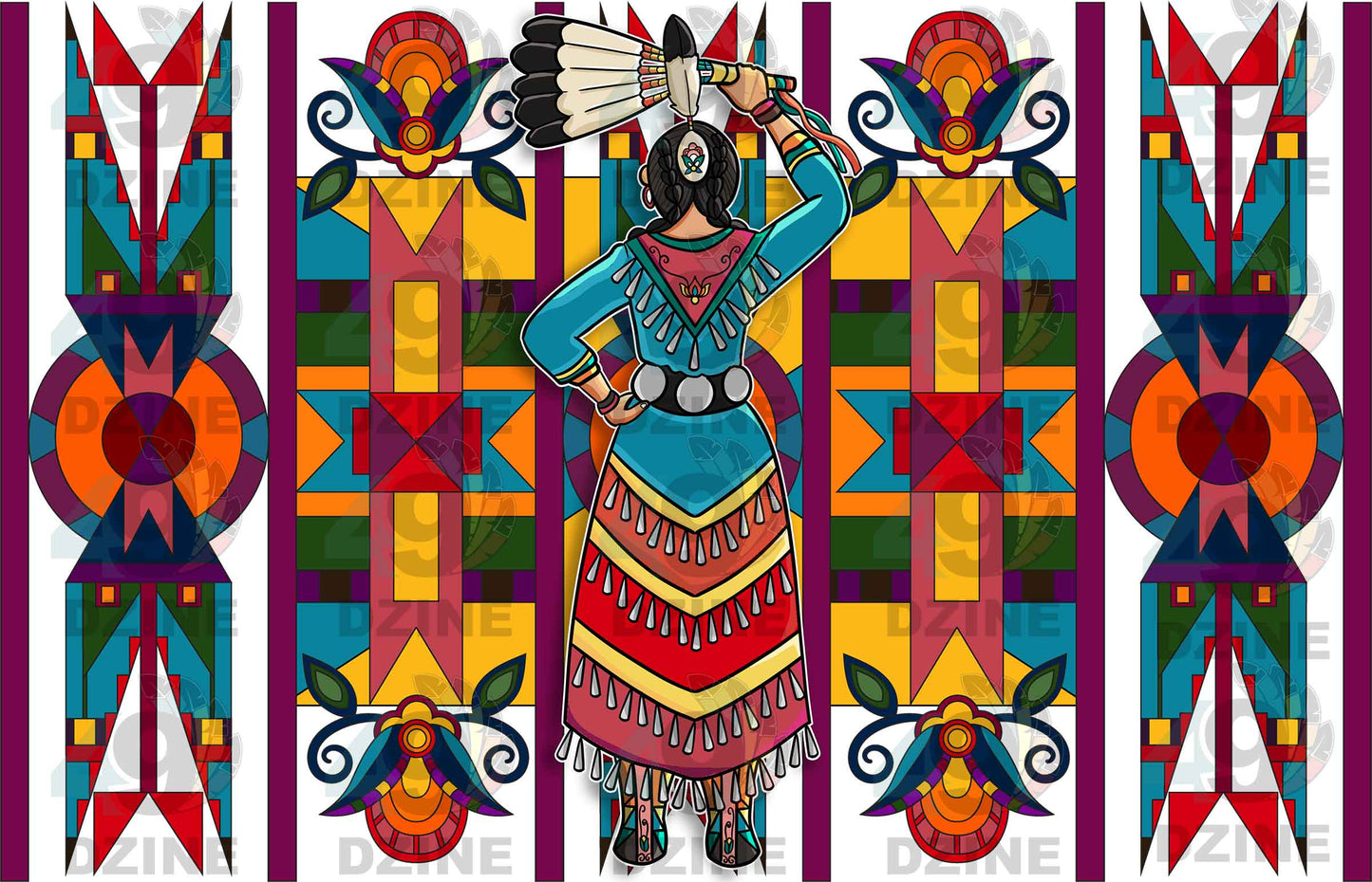 Jingle Dancer For Hoodies